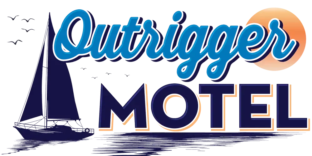 Outrigger motel logo