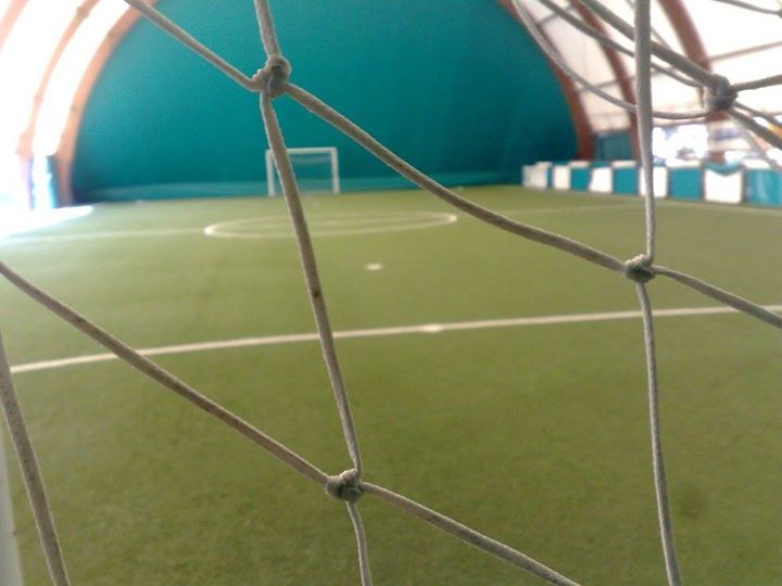 campo di calcetto prospettiva rete