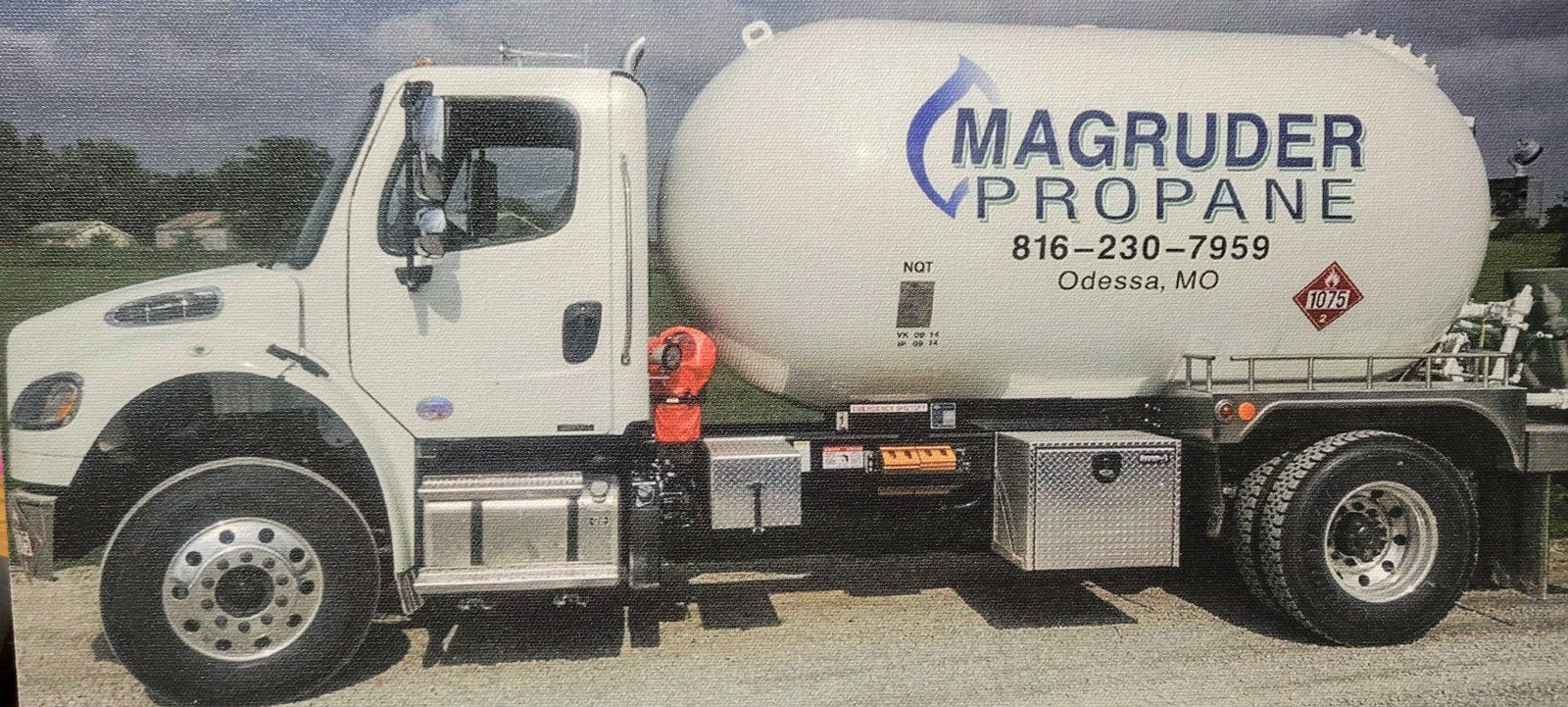 Magruder Propane Truck — Odessa, MO — Magruder Propane Inc.