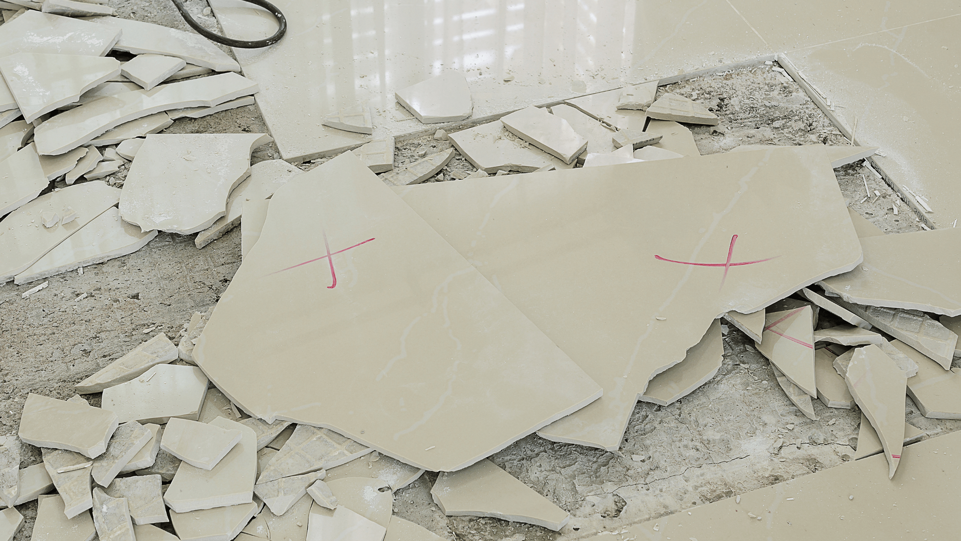 Broken tiles images
