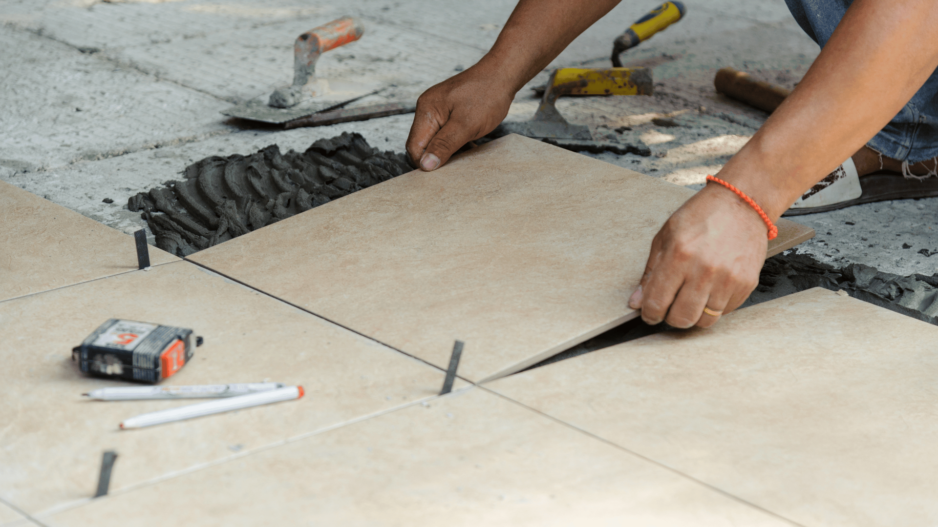 Tile installations
