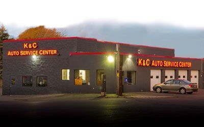 Storefront - K and C Auto Body and Service in Syracuse, NY