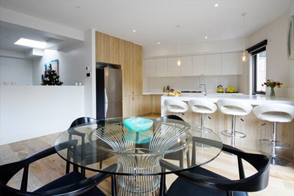 Specialised Glass Dining Table — Glass Splashbacks in Rockhampton, QLD