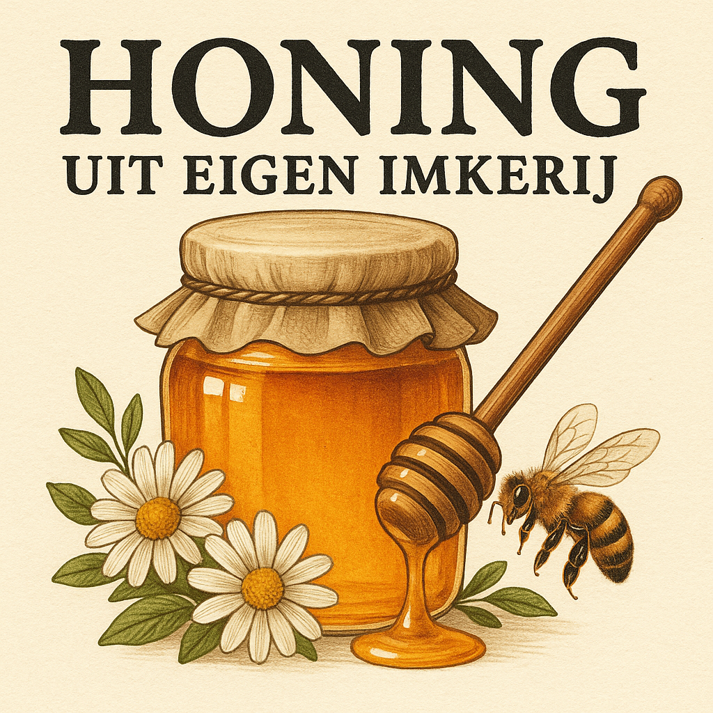 Honing uit eigen Imkerij.