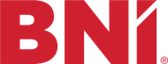 The bni logo is red and white on a white background.