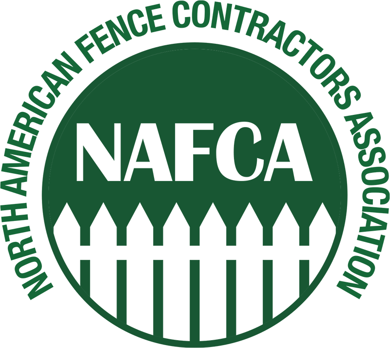 The logo for the north american fence contractors association
