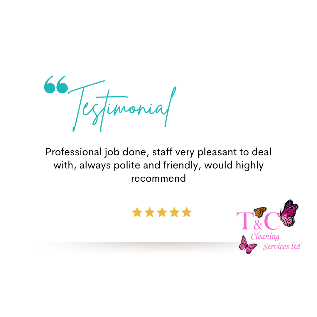 A testimonial for a professional job done , staff very pleasant to deal with , always polite and friendly , would highly recommend