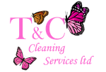 A logo for t & c cleaning services ltd