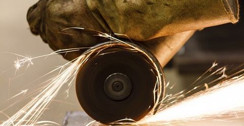 Cutting metal by Grinding—Welding Contractors in Norfolk, VA