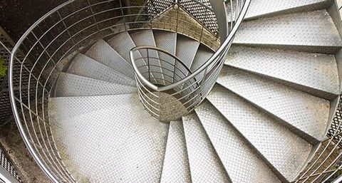 Spiral Staircase—Ornamental Metal Work in Norfolk, VA