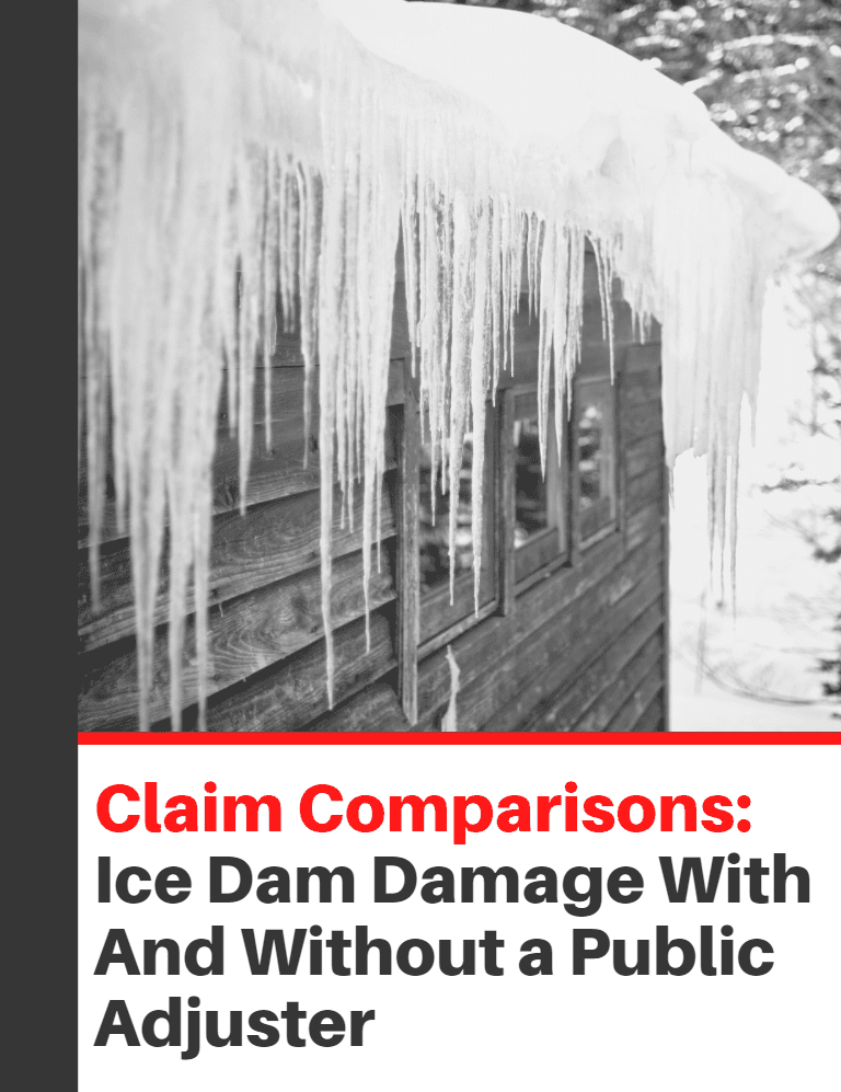 Claims Comparisons: Hail Damage With and Without a Public Adjuster