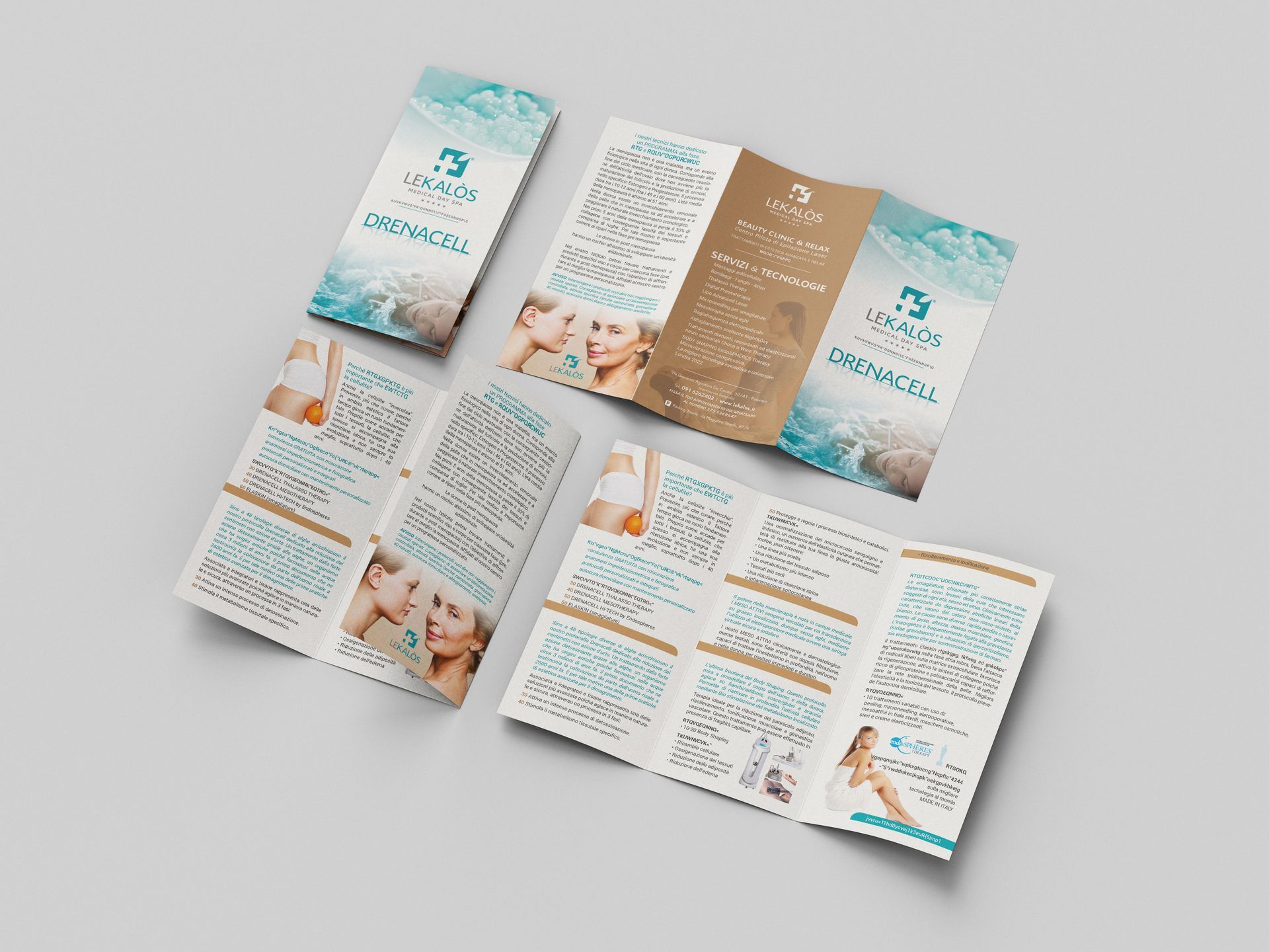 stampa offset pieghevole 3 ante