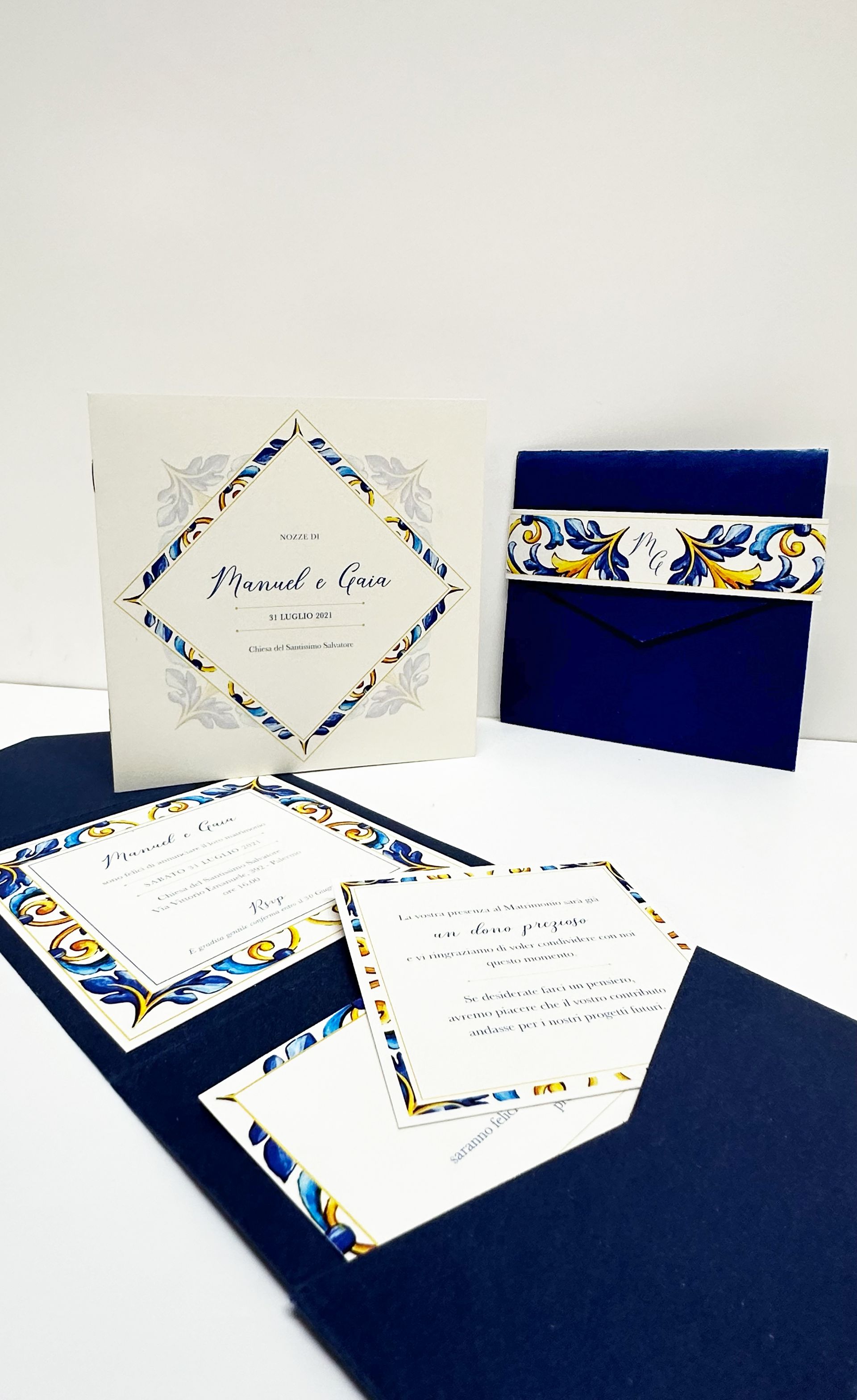 Partecipazioni e libretti matrimonio Palermo