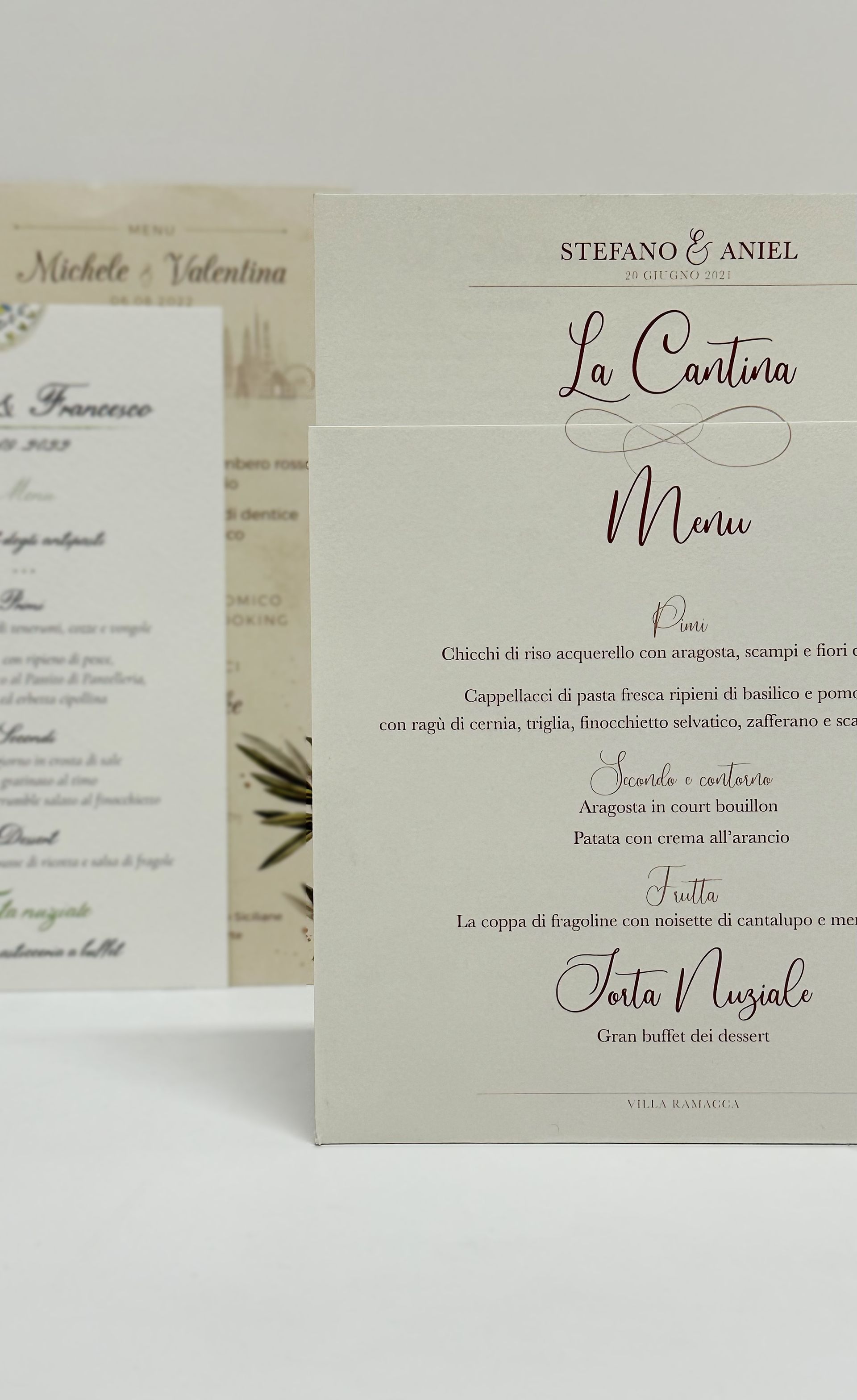 Partecipazioni e libretti matrimonio Palermo