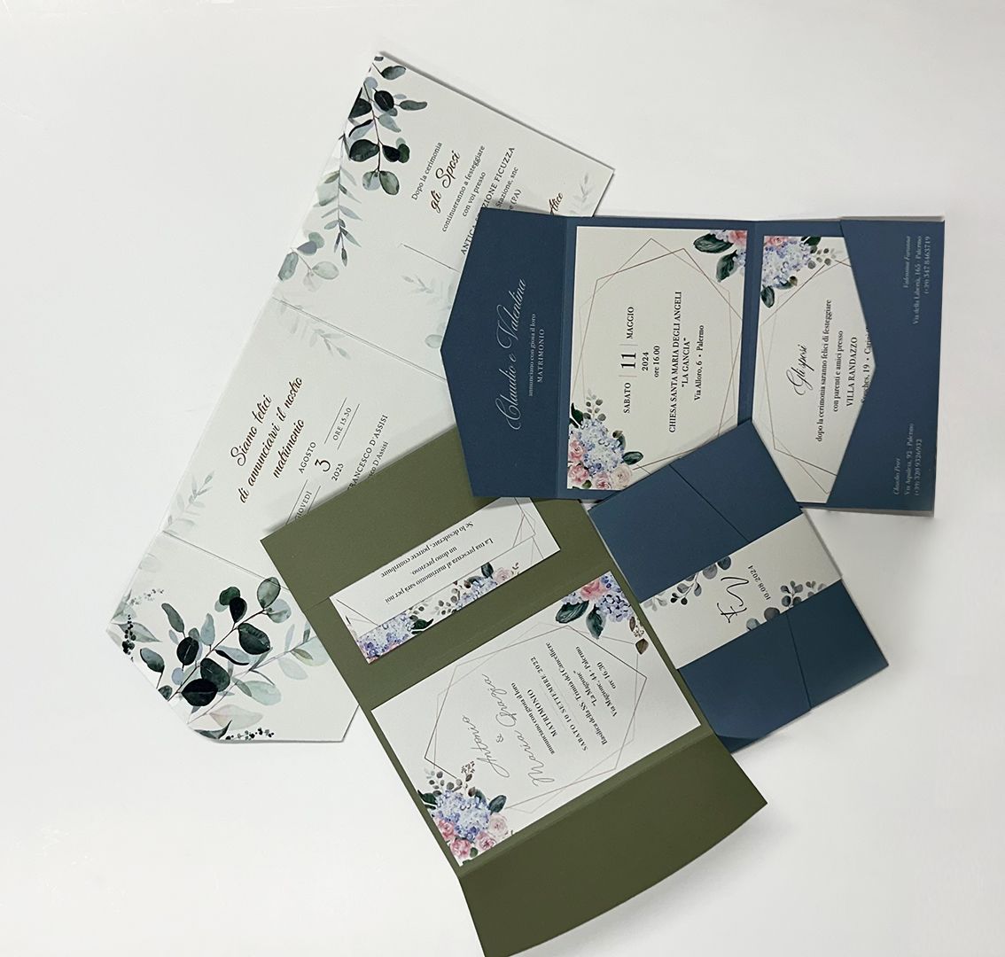 Partecipazioni e libretti matrimonio Palermo