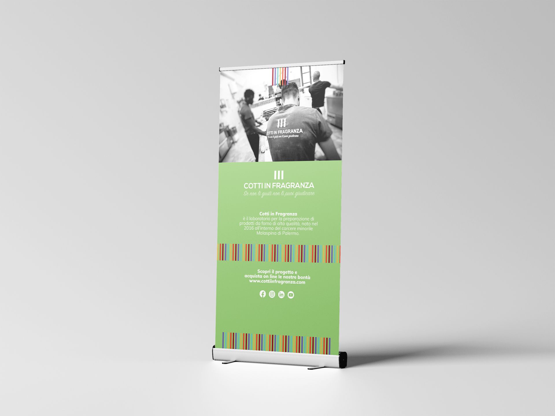 roll up laboratorio prodotti da forno