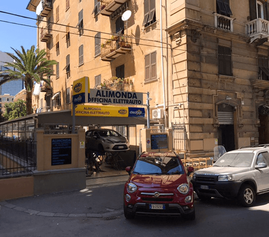 officina carrozzeria alimonda genova