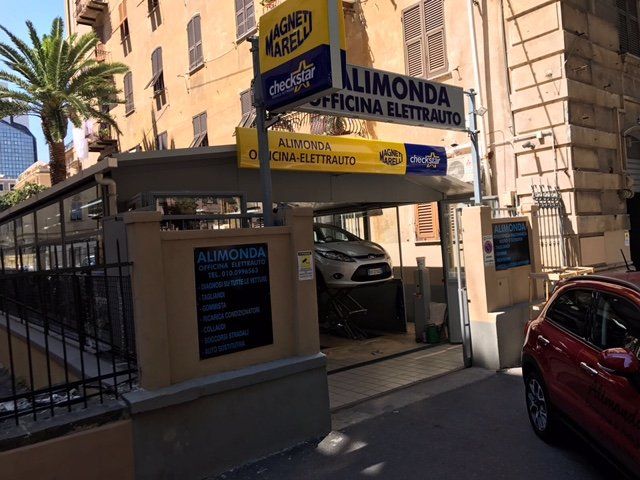 officina carrozzeria alimonda genova