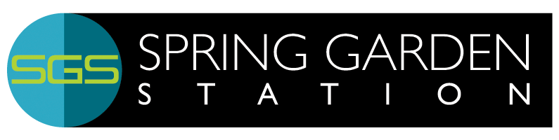 Spring Garden Station Logo - header, go to homepage