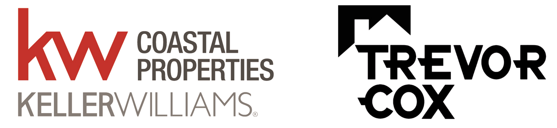Logo for Keller Williams Coastal Properties, with red "KW" and grey text.