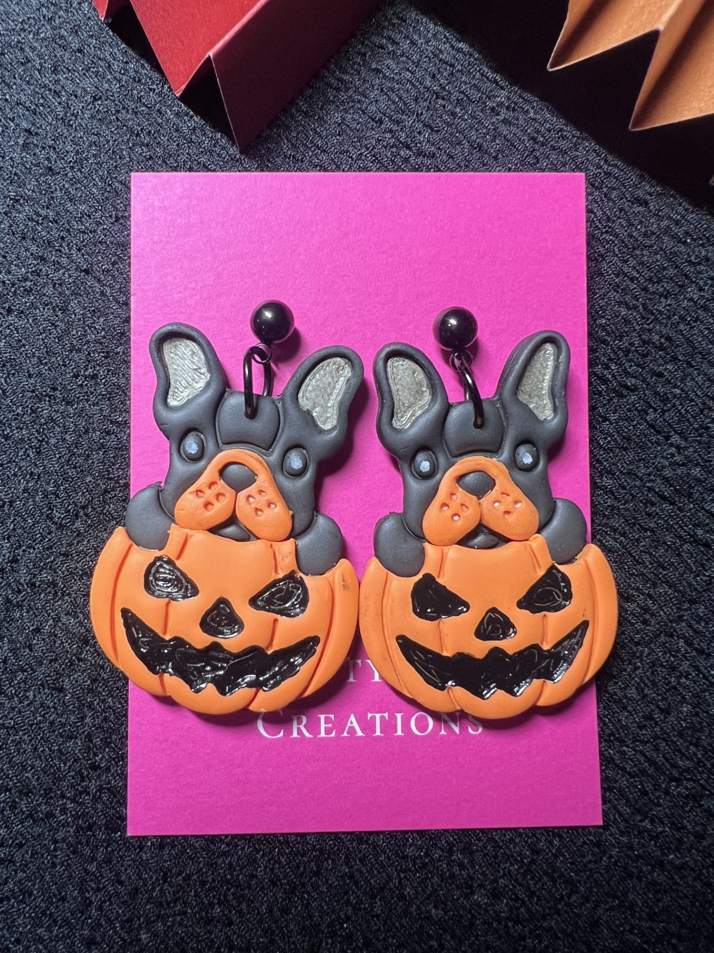 Quirky French Boo Dogs