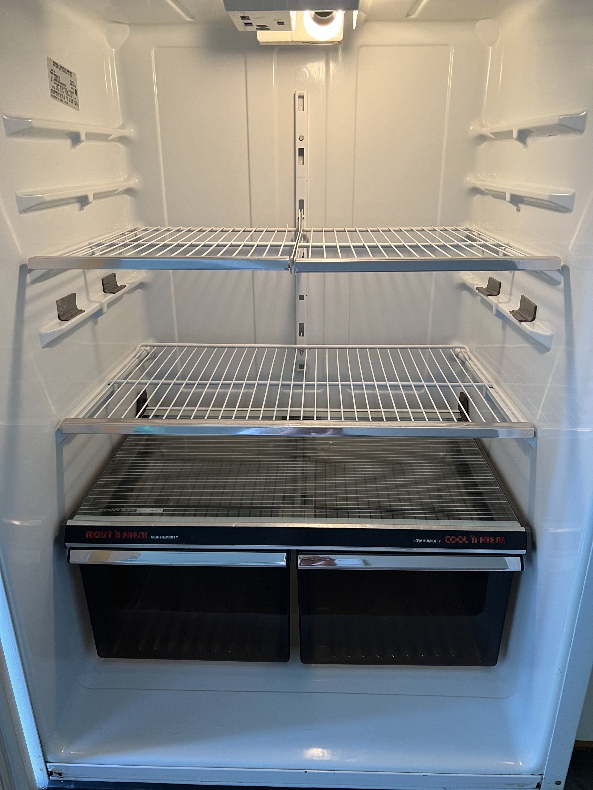 8 Church St. - inside of refrigerator