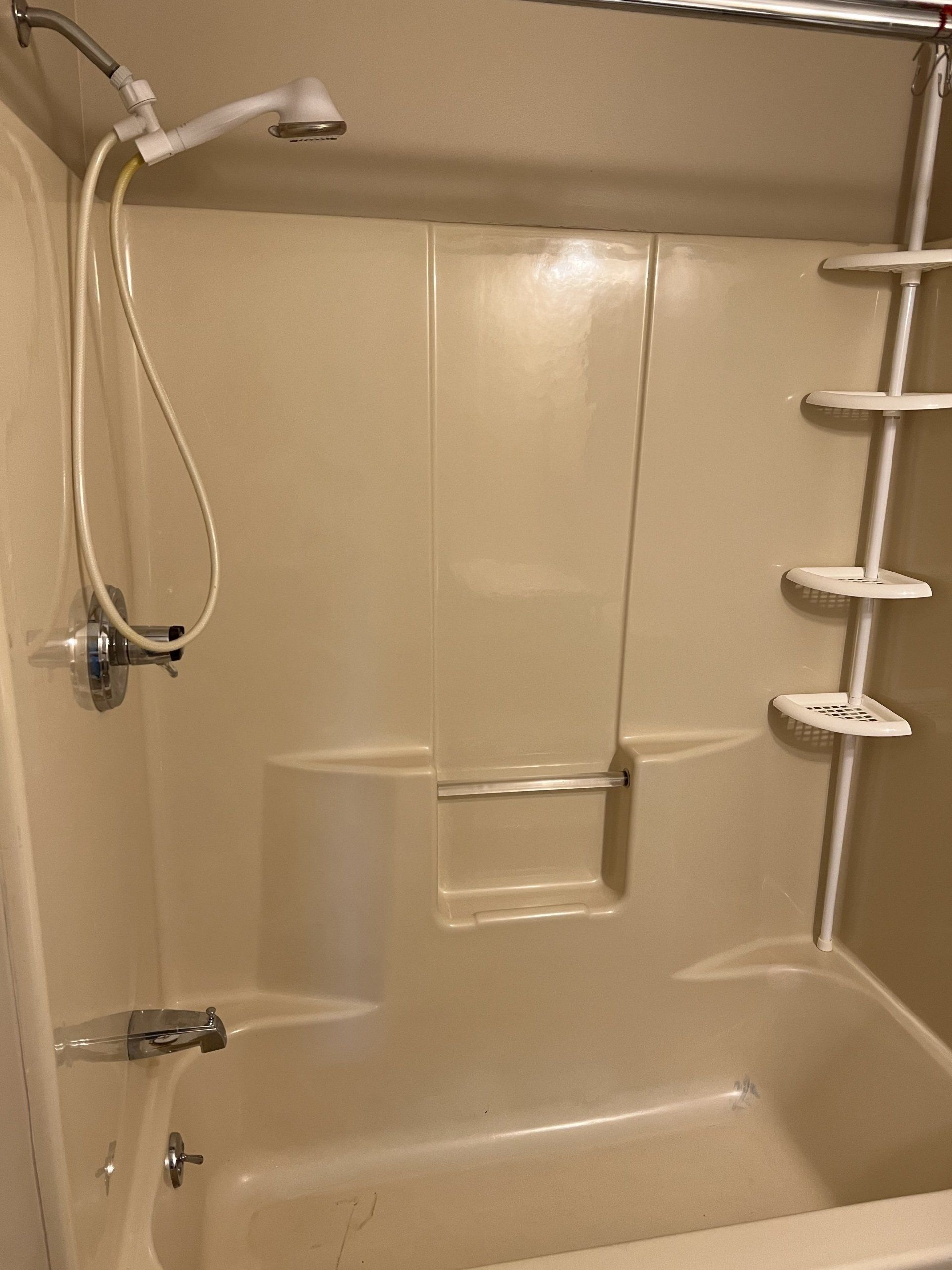 8c Church St. - bathroom with shower and tub