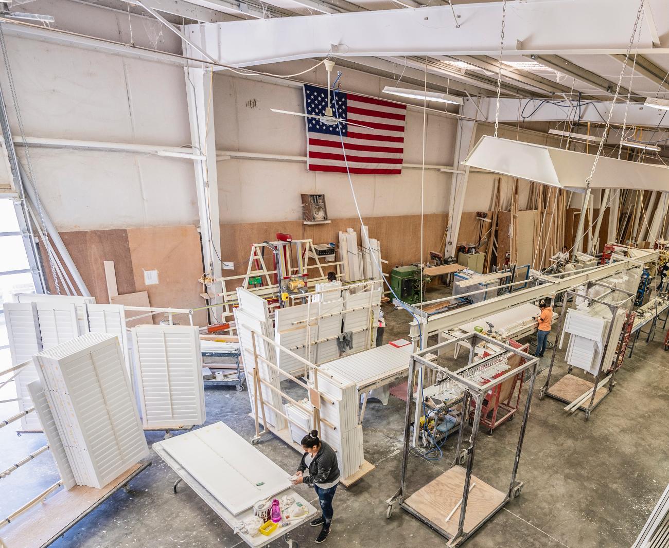 Artisan shutter manufacturing facility