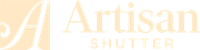 Artisan Shutter Logo Transparent Cream Color