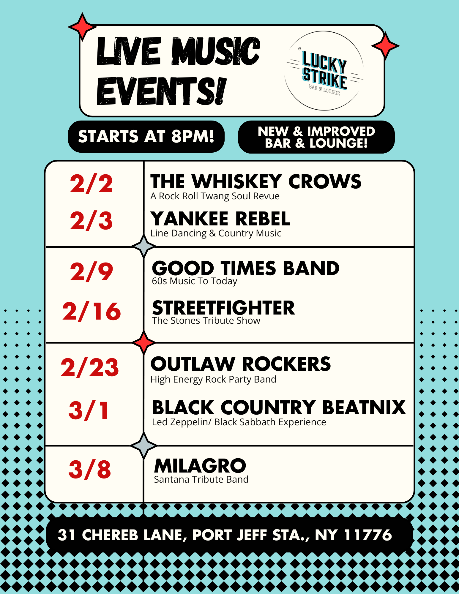 Events Port Jeff Bowl