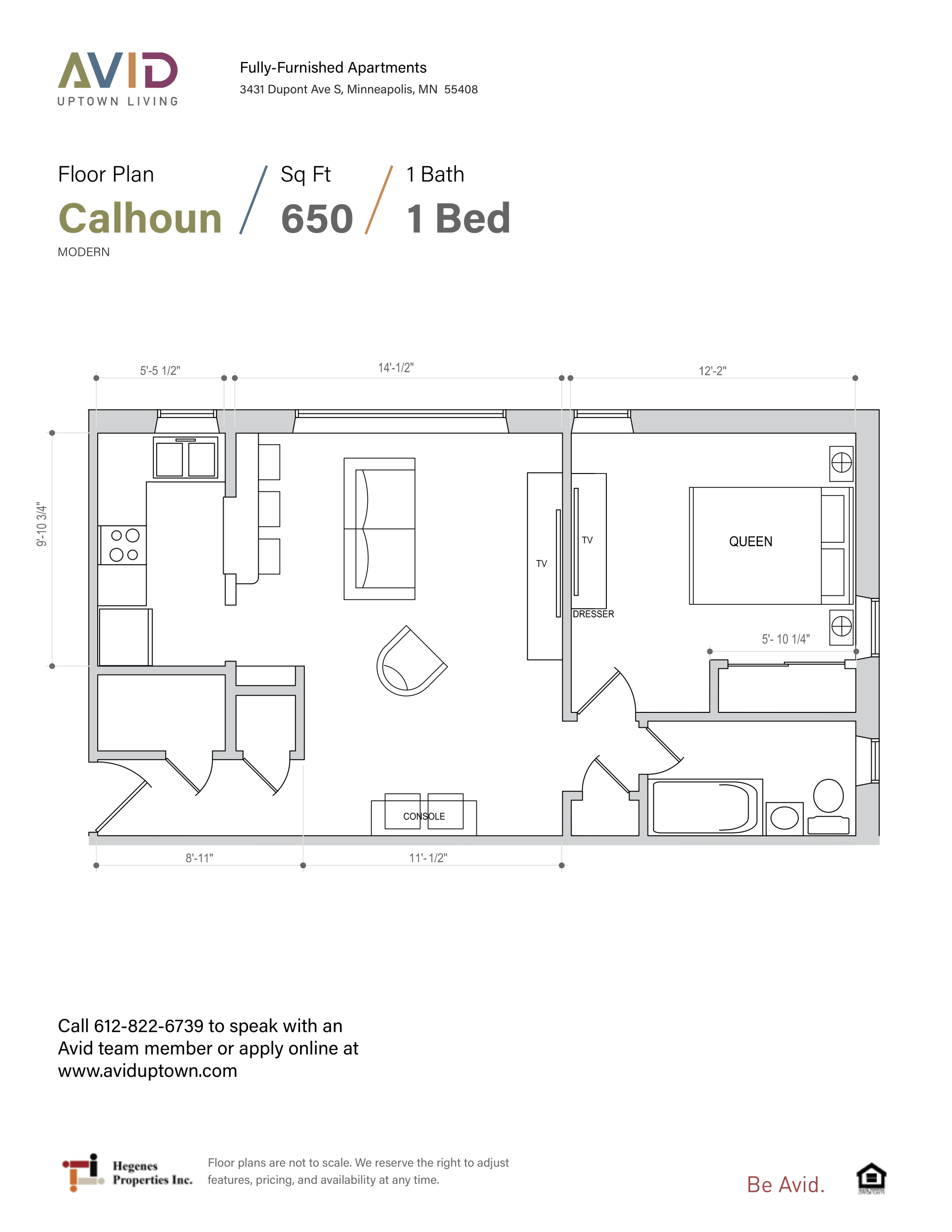 AVID MODERN Calhoun