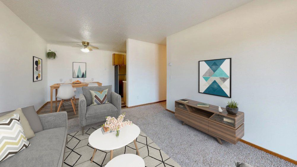 river ridge apartments living room