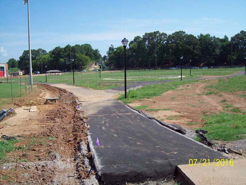 Road on construction - construction site prep in Bessemer, Al