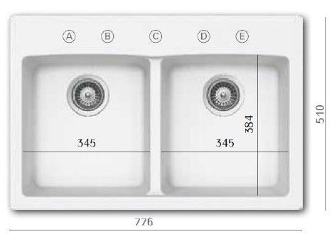 כיור מטבח אינספיריישן N-200 | חברת גומא