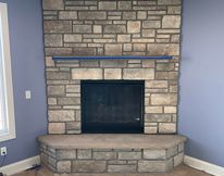 Indoor Fireplace – Moline, IL –  QCFI Concrete & Masonry