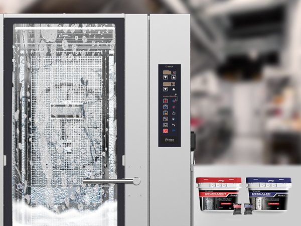 A stainless steel oven with a glass door in a kitchen.