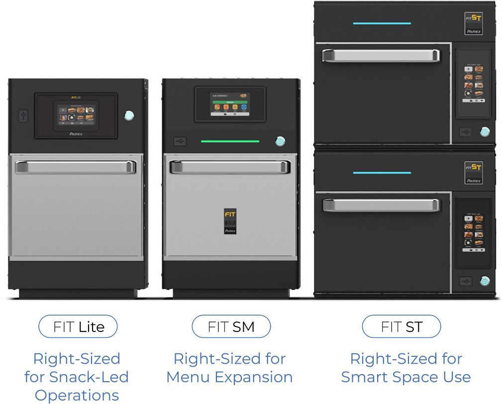 speed ovens fit line pratica europe