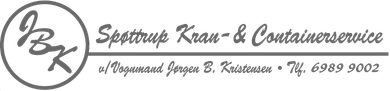 Spøttrup Kran- & Containerservice logo
