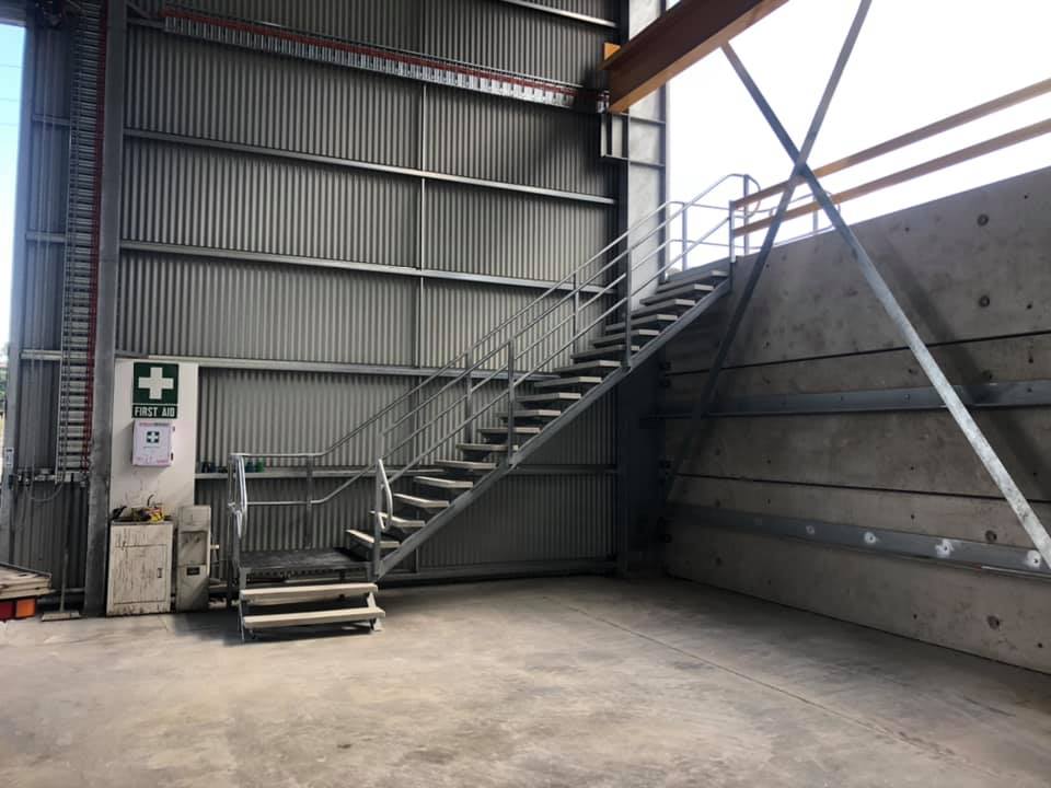Steel Stairs — Fabrications in Lismore, NSW