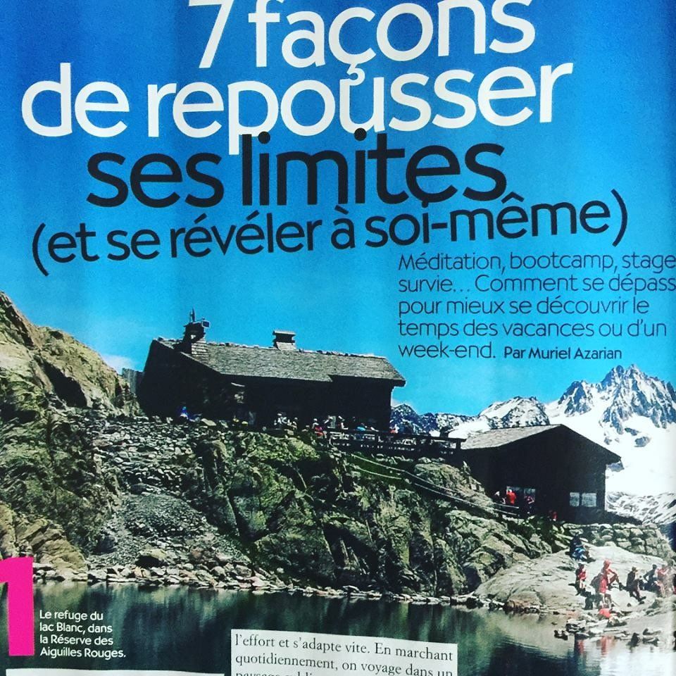 A book titled 7 façons de repousser ses limites