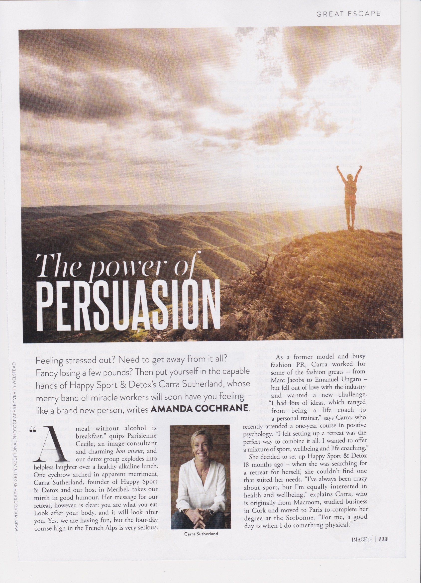 Un article de magazine sur le pouvoir de persuasion