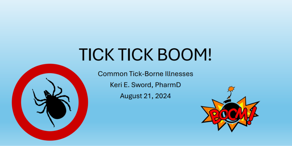 A poster that says tick tick boom on it