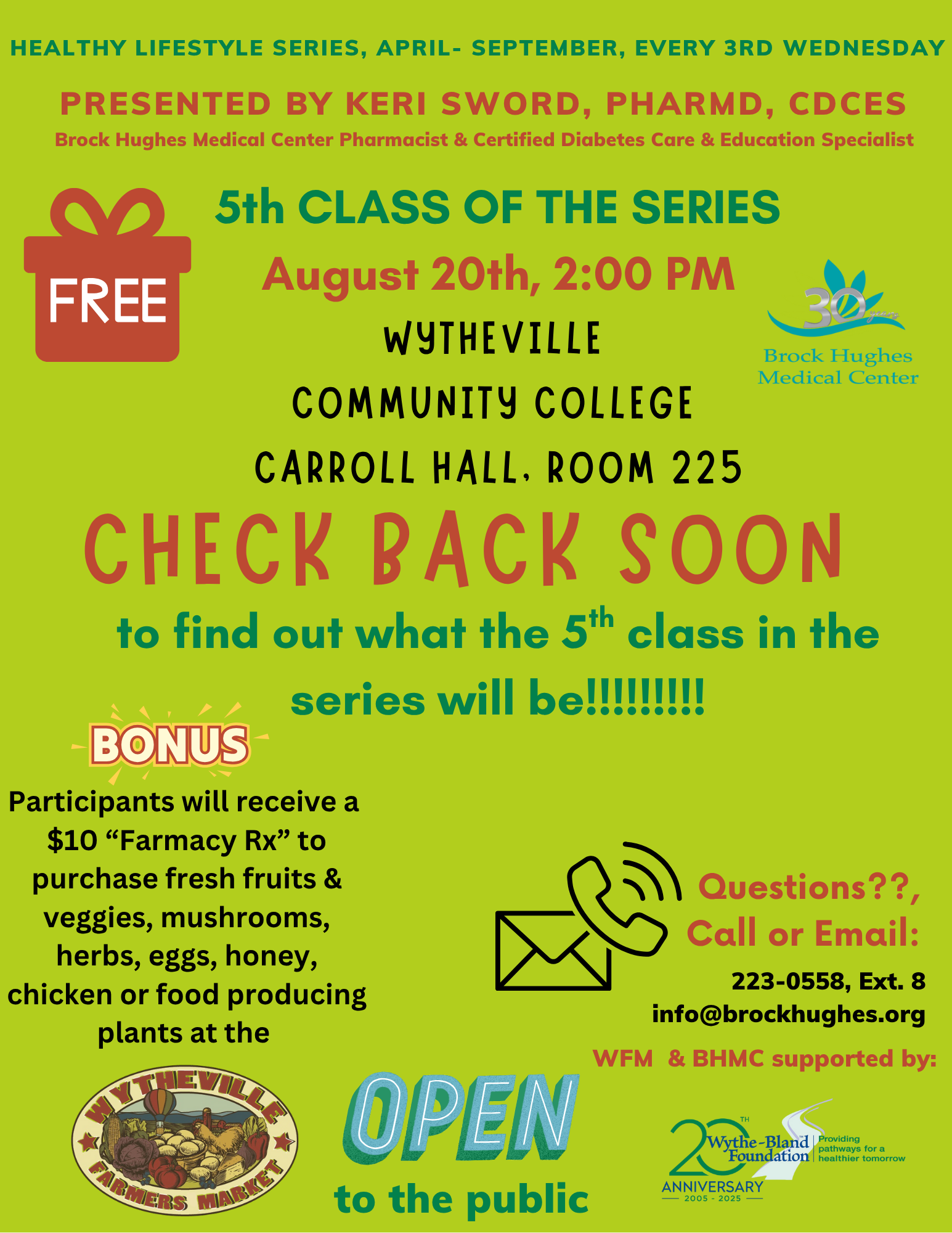 Healthy Lifestyle Series | Brock Hughes Medical Center Healthy Lifestyle Series | Brock Hughes Medical Center