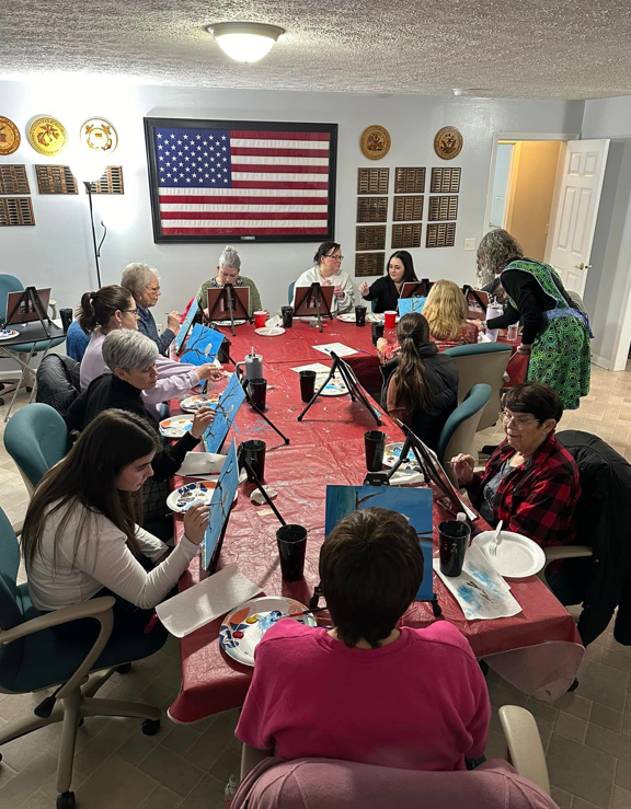 2024 Paint Party | Brock Hughes Medical Center