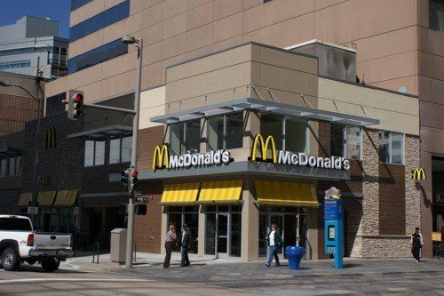 mcdonalds building side photo