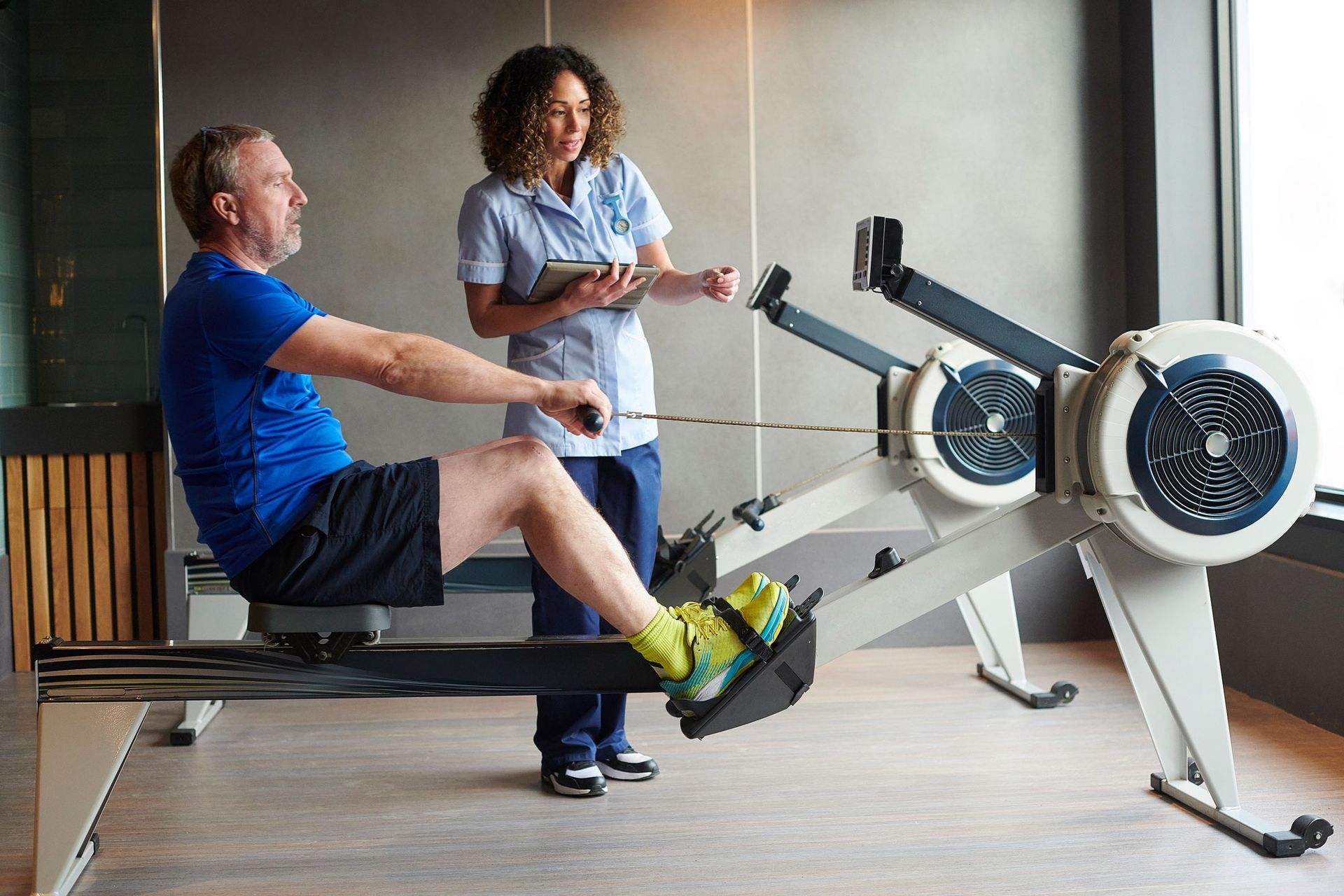 Patient Exercising — Oxnard, CA — Oxnard Sport & Spine Physical Therapy