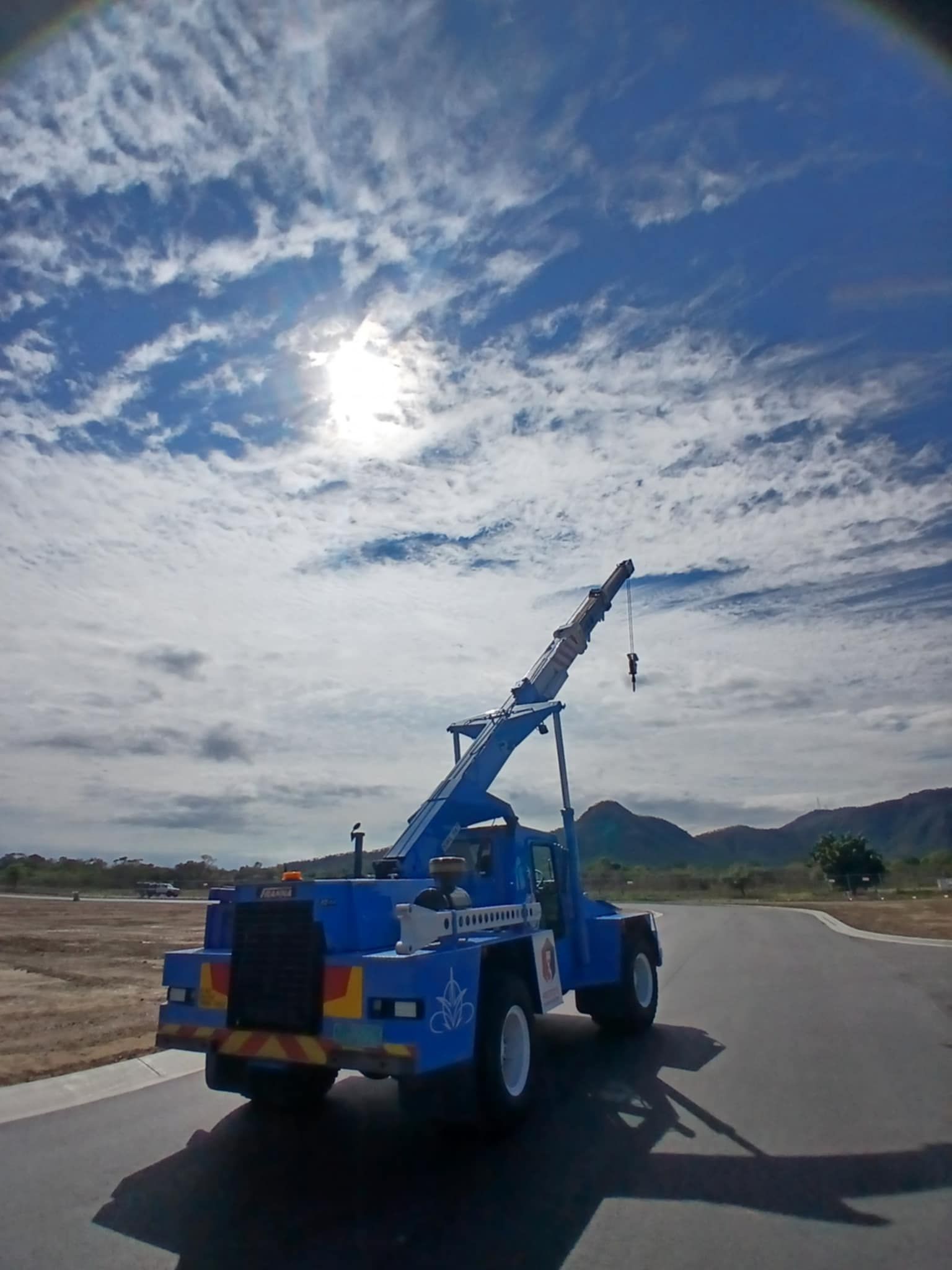 Boat Being Transported by Industrial Crane - Cranes & Rigging In Shaw, QLD