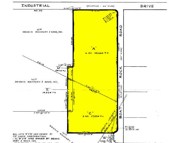 5 Industrial Drive Site Map