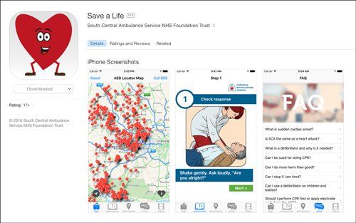 Save a Life App image