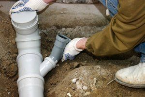 Drainage and pipework connections